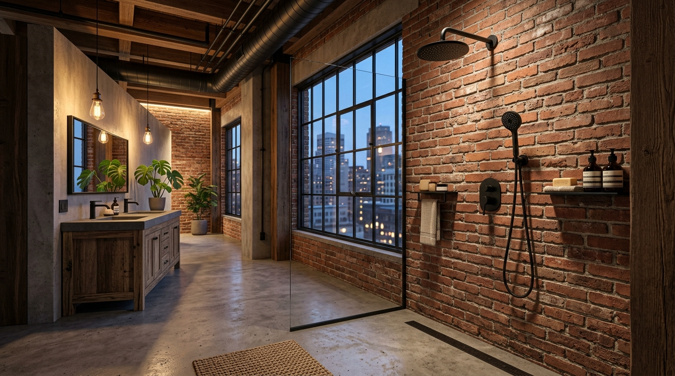 Use large format tile to reduce grout maintenance